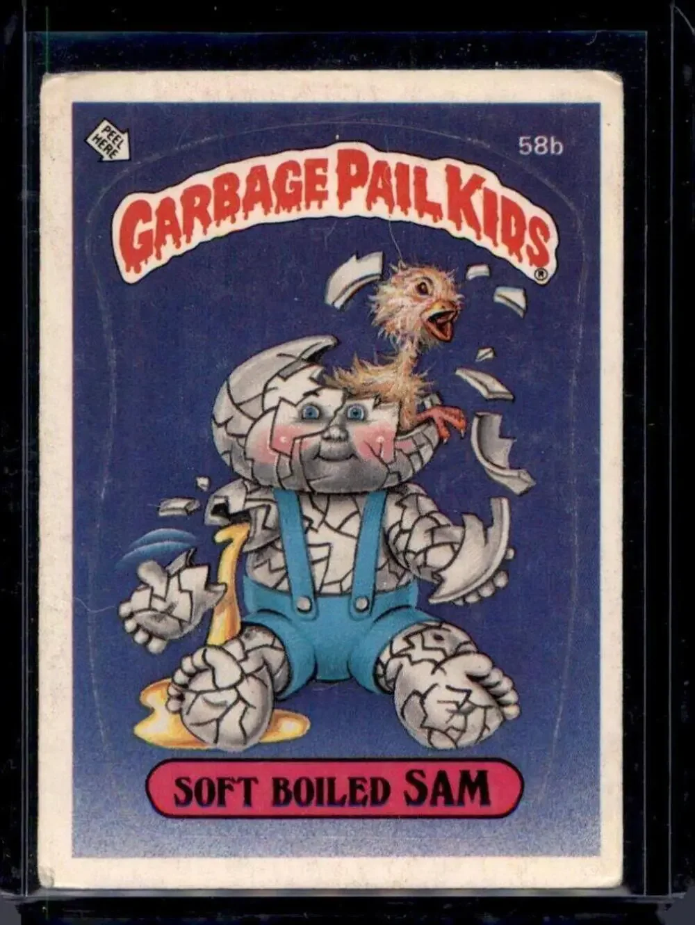 Garbage Pail Kids - Soft Boiled Sam Trading Card